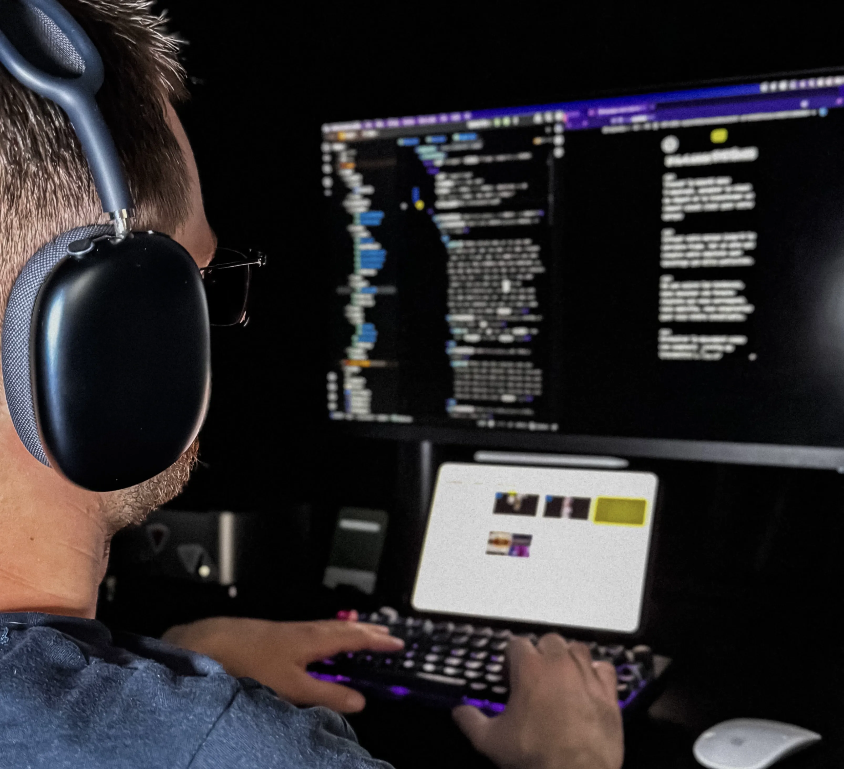 Photographie de Mathieu, développeur freelance